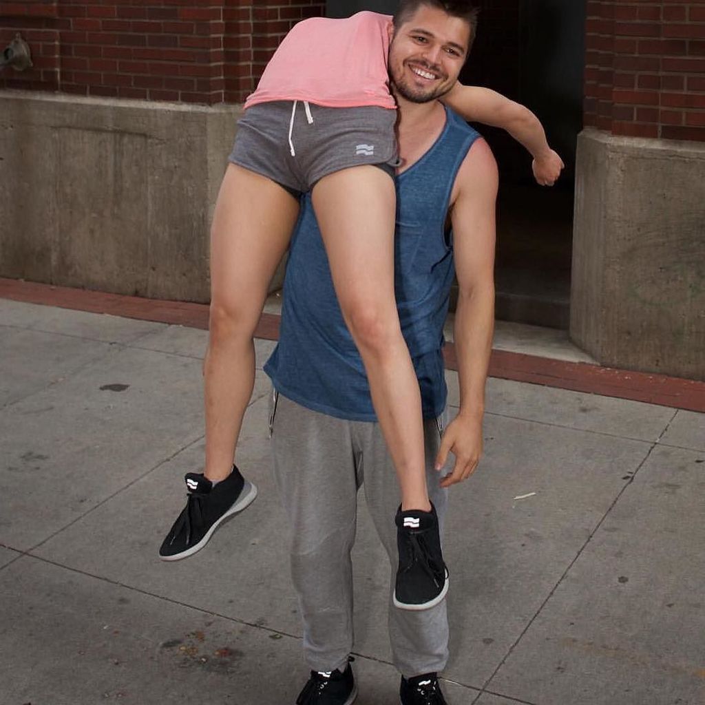 Always nice knowing who's got your back. @apexmovement Founder @ryandemonford @kiradium on location for @parkouredu…