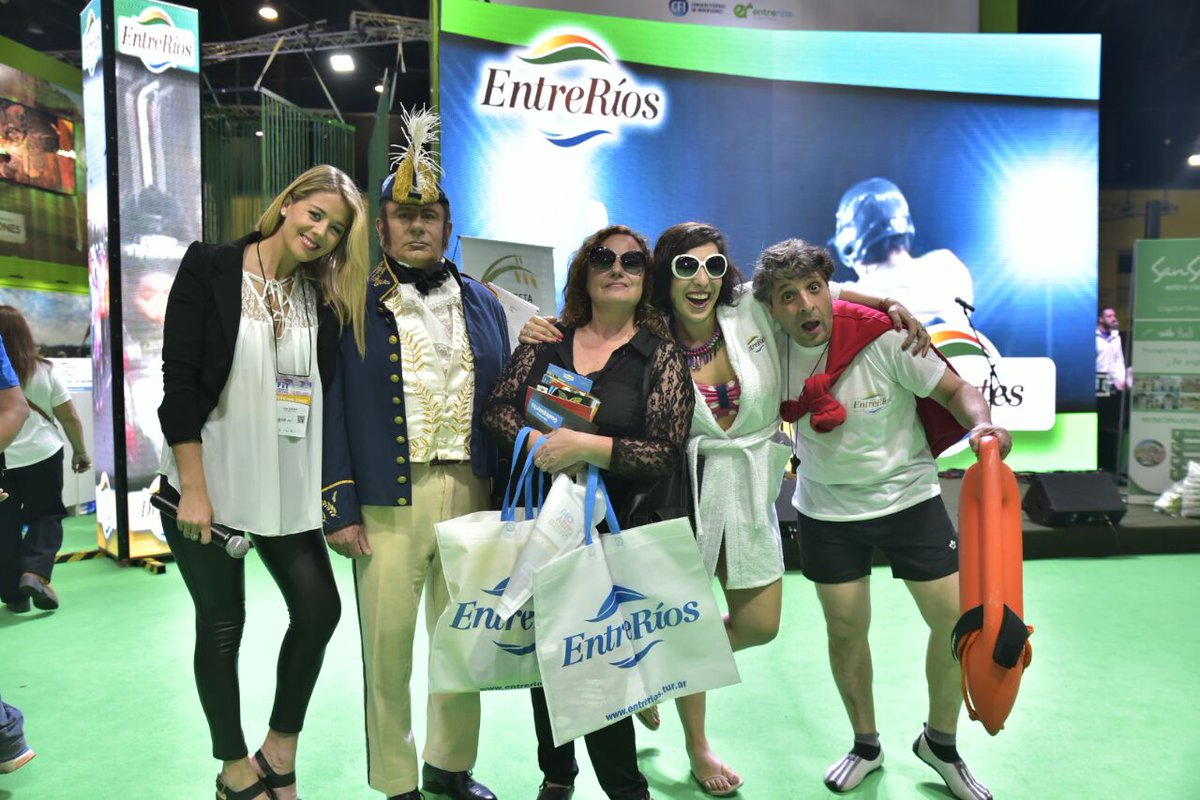 EntreRiosTurism's tweet photo. Ya comenzó el 2do día de #FIT16. Vení al stand 961 de @feriadeturismo que ya comenzaron los sorteos. #EntreRiosFIT2016 https://t.co/l2lgW7jlow
