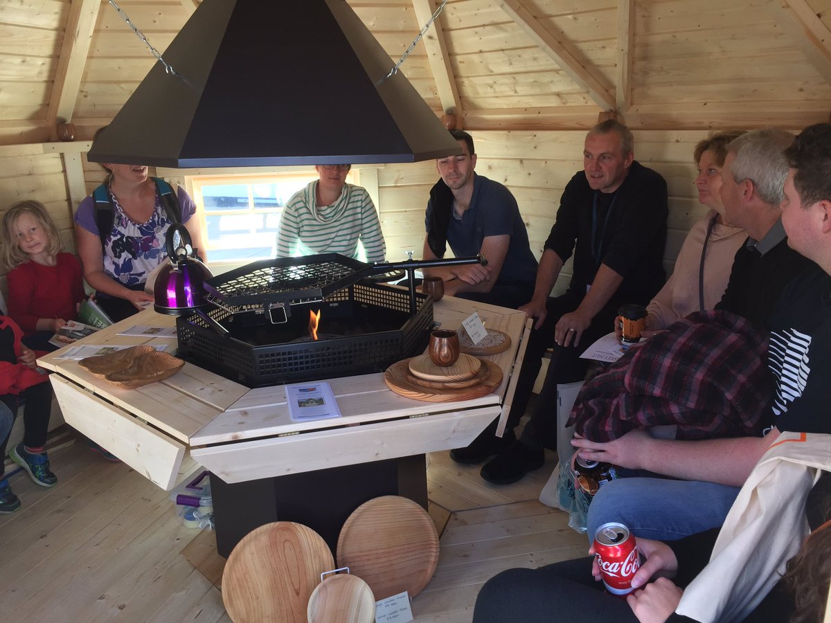 Cornishbbqhuts's tweet photo. Our Hut proving very popular today at the @SWHomeShow - thanks to all who popped by! #bbq #bbqhut #grillikota #hygge https://t.co/FDqJvfI4Dh