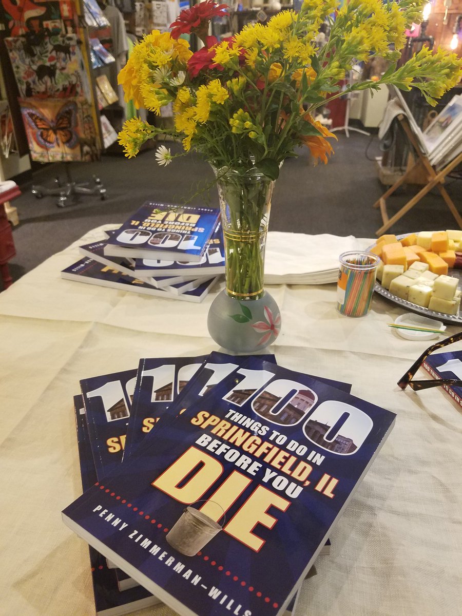 100springfield's tweet image. Book signing. #theroost #booklaunch