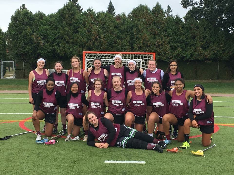 Your 2016/2017 uOttawa Women's Field Lacrosse Team🐎