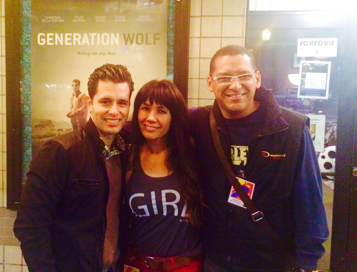 MelindaRaebyne's tweet photo. World Premiere @GenerationWolf_ @ @SeattleLatinoFF w Director & Actor Christian De La Cortina. MUST C! In theaters 10/14. #slff16 #varsity https://t.co/wcnpYoSscK