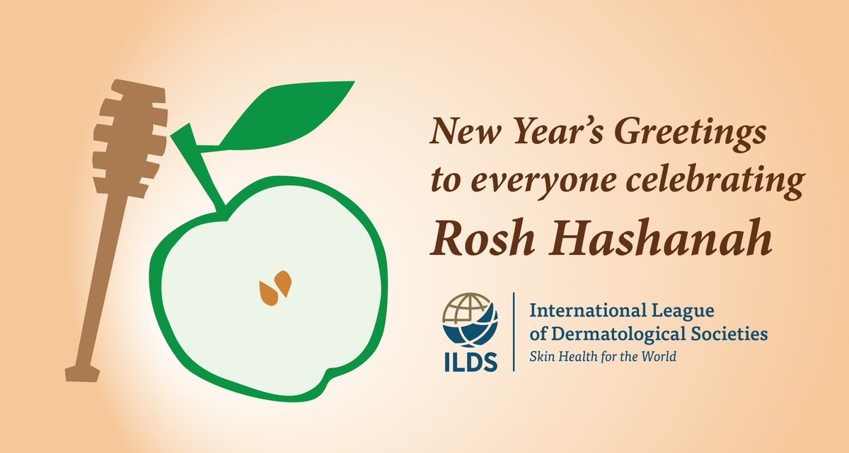 ILDSDerm's tweet image. Wishing a Happy New Year to everyone observing Rosh Hashanah. #shanahtova #roshhashanah