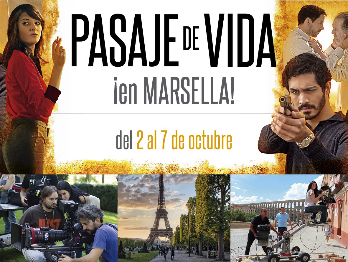 ¡¡PASAJE DE VIDA sigue su odisea europea!!
Esta semana en #Marseille #Vitrolles #Aix #Francia con la presencia d <a href="/DiegoCorsini/">Diego Corsini ⭐️⭐️⭐️</a> y <a href="/Marucangas/">Mariana Cangas</a>