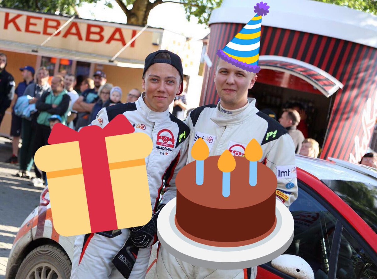 Auto_Akademija's tweet photo. Daudz laimes dzimšanas dienā @R_Vilsons 🎂🍾🎈Lai daudz dzīves uzvaras! 🎁 https://t.co/kPNguzzXEt