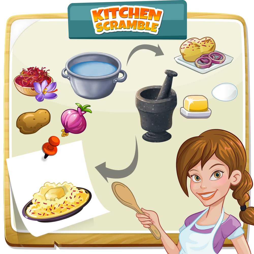 KitchenScramble's tweet photo. Follow these instructions one step at a time to create the perfectly Magical Mashed Potatos.
Play now! → https://t.co/wTy97G1d9k https://t.co/rkS9kP5aNJ