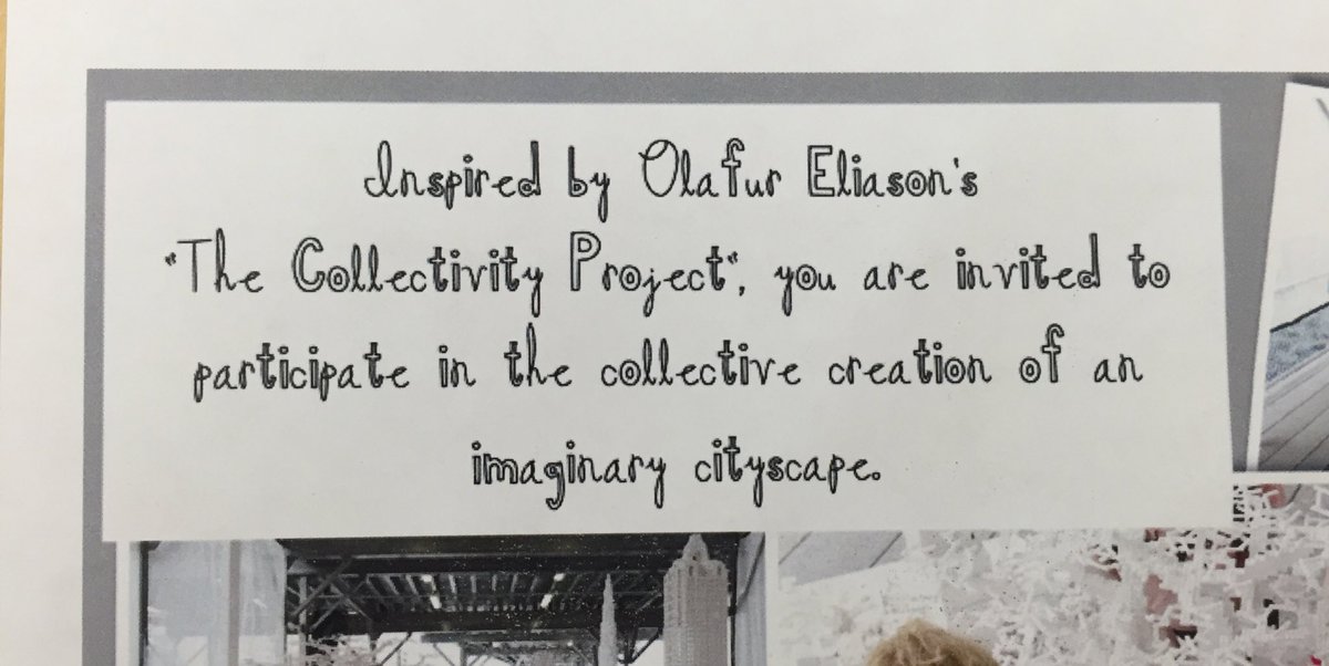 sarafurnival's tweet photo. Very excited to see where this goes! #sparktable @olafureliasson @HighLineArtnyc #collectivityproject #makingisplaying https://t.co/rWfZOama3c