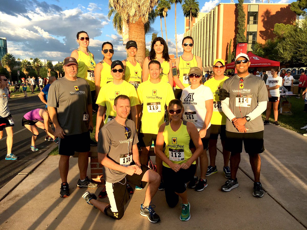 VantageWestCU's tweet photo. Proud to support and participate in today's Jim Click Run N Roll at the University of Arizona. #runnroll #jimclick https://t.co/Rjne4IYygU