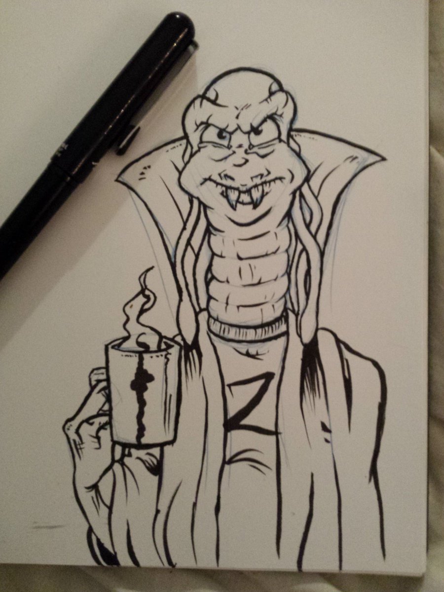 ink_soup87's tweet photo. Day 2: Ziltoid the Omniscient.
#inktober #inktober2016 #ziltoid #devintowsend https://t.co/ZUBetxZLuS