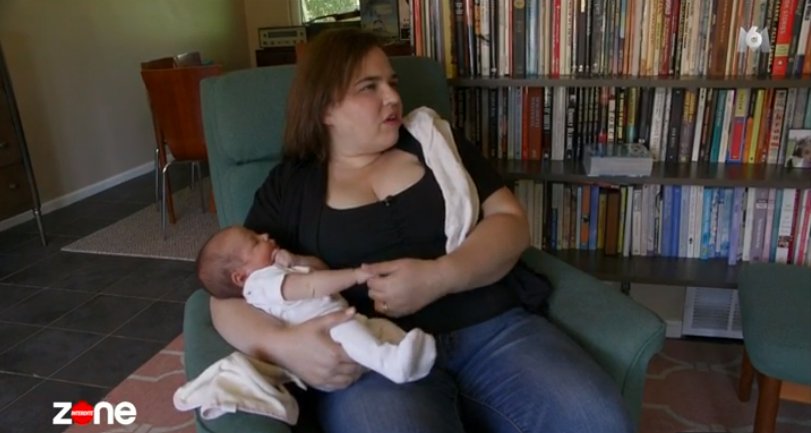 SyndicatFamille's tweet photo. La soeur a porté l'enfant fabriqué avec le sperme de son beau-frère et l'ovocyte de sa soeur. "On a bien réfléchi avant."#ZonInterdite https://t.co/6OPiqT5VpU