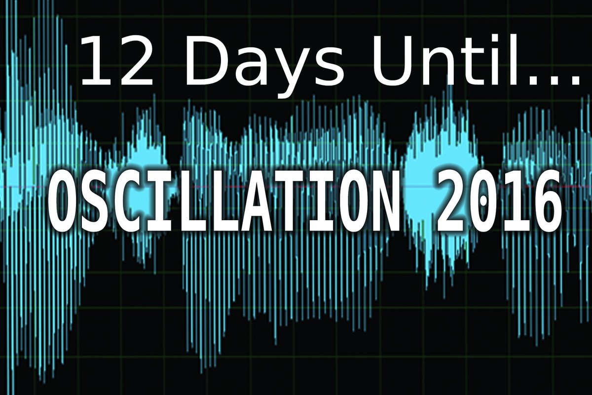 brianbotkiller's tweet photo. 12 Days until the biggest deal this year, #oscillation2016
Get tix here: https://t.co/9m0uLFv4X2
#ABQ
#electronicmusic https://t.co/NX0i9oMcWx