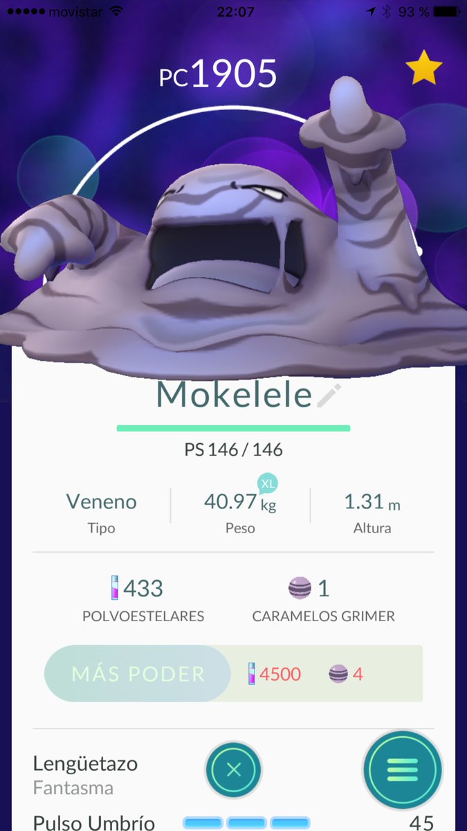 MrHuevoM's tweet photo. Pokedex terminada (hasta que haga algún viaje fuera de Europa) el último  Muk, con caramelos/km en longboard @SPAINPokemonGO @ZgzPokemonGo https://t.co/CAwGMebToM