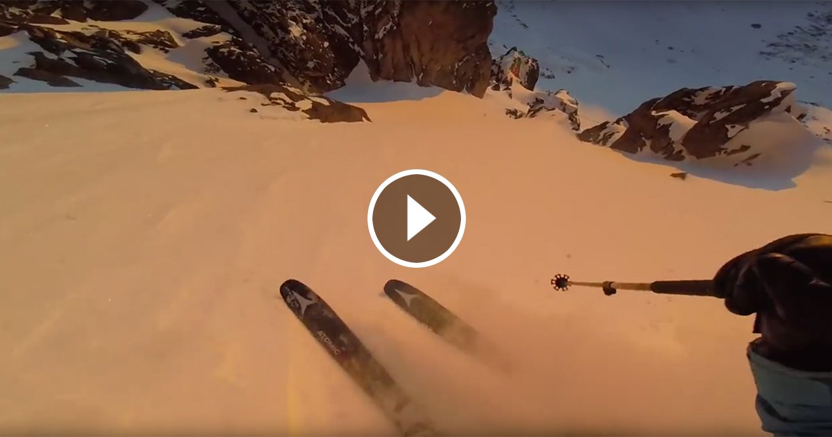FREESKIER's tweet photo. Watch: Sunrise skiing in Argentina goes off in latest "South Lines" episode → https://t.co/NXjXhrk9F0 #Skiing https://t.co/ZKsQ92TeHc