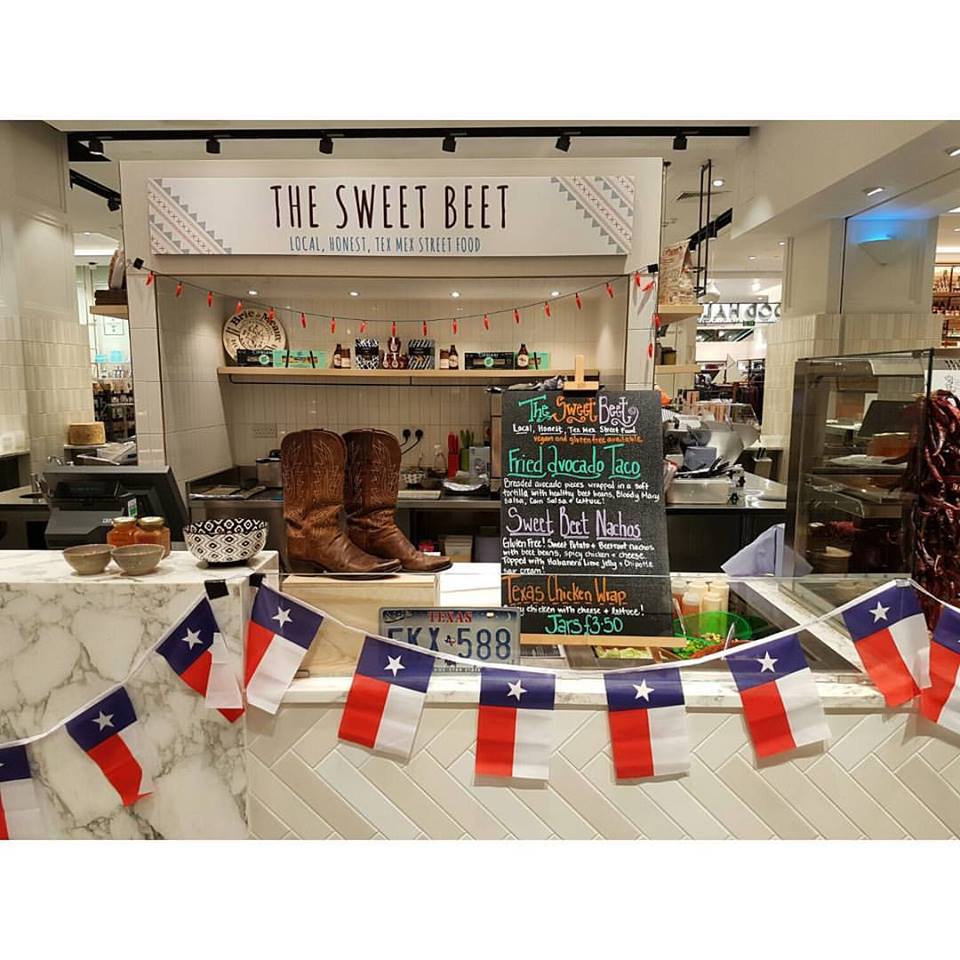 Our favourite taco maker <a href="/TheSweetBeetUK/">The Sweet Beet</a> Fenwick's food hall all this week. Enjoy Newcastle! <a href="/fathippofood/">Fat Hippo</a> @Polish_BBQ <a href="/SmokieDokies/">SmokieDokies</a>  Pls RT