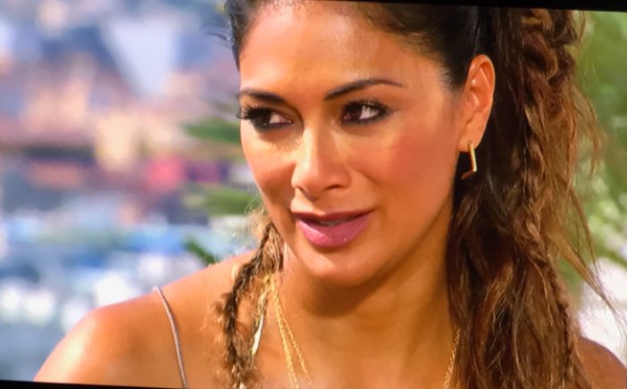 avenuepublic's tweet photo. @NicoleScherzy wearing @SallyLaneJewels Boomerang earrings on @TheXFactor for judges houses tonight! #XFactor https://t.co/CiGBzE7PAr