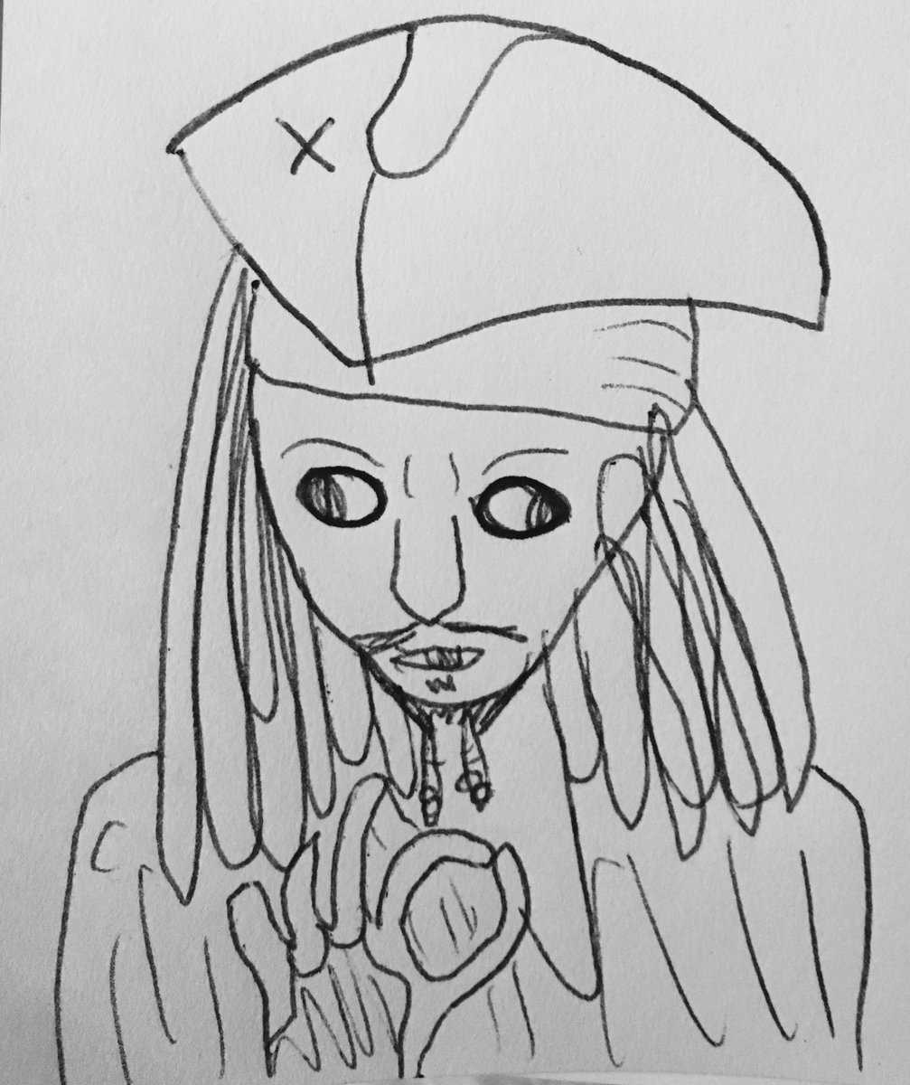 badlydrawndepp's tweet image. POTC 5 teaser TONIGHT ‼️