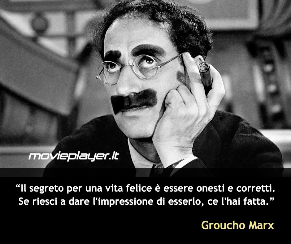 movieplayer_it's tweet image. 126 anni fa nasceva #GrouchoMarx (1890 - 1977) buff.ly/2diXpzk