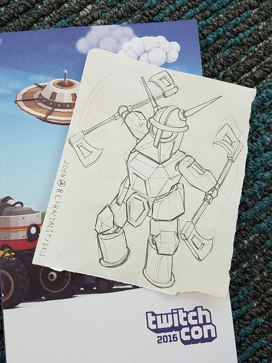 RefractalStudio's tweet photo. #TwitchCon #TwitchCon2016 #AhtJam2016 @Viking_Lass https://t.co/W528LgQFxi