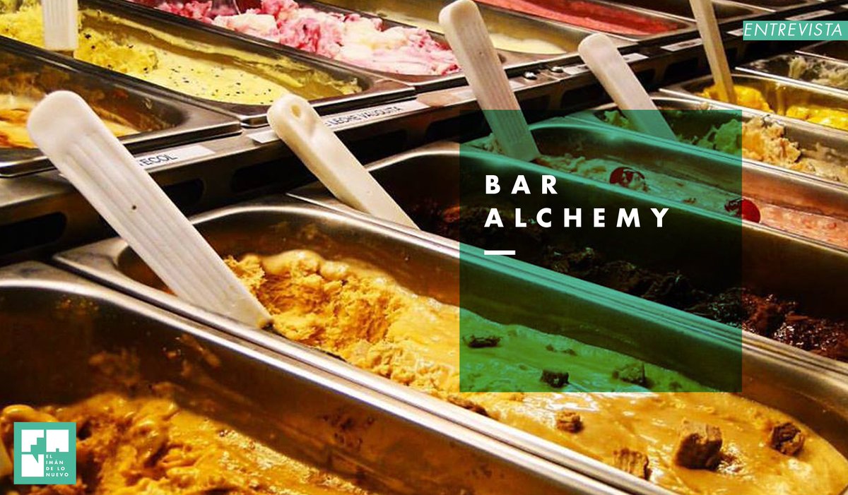 untalcalavia's tweet photo. Estamos hablando con Rodrigo y Matías de #BarAlchemy, un innovador lugar donde venden helados con alcohol. https://t.co/3eEt7tdujd