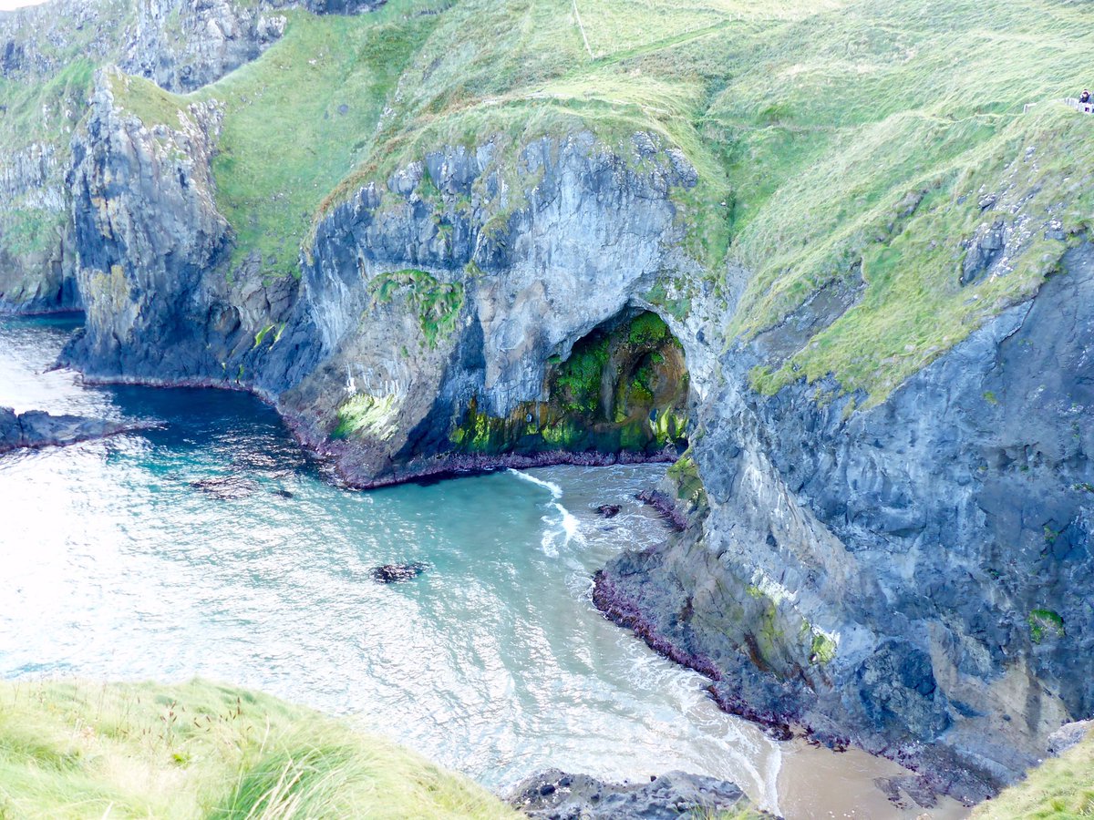 #carrickarede #caves <a href="/ScenesOfUlster/">Scenes of Ulster</a> October Sun