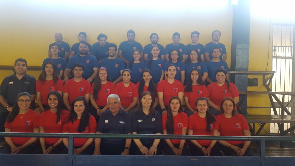 ENABOFEBACHILE's tweet photo. #Curso #Árbitros #Oficiales #Talca2016 @FebaChile @MindepMaule Foto Oficial https://t.co/43tf4mfzBX