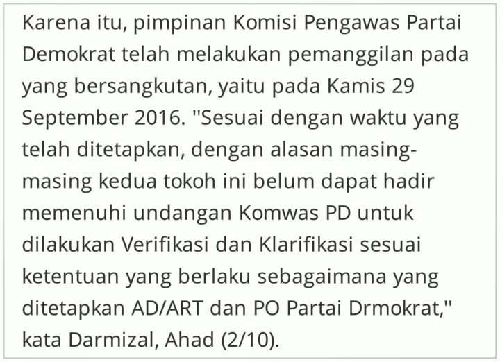 KRMT Roy Suryo (@krmtroysuryo) on Twitter photo Tweeps,
Sekarang <a href="/PDemokrat/">Partai Demokrat</a> fokus utk "Mas AGUS - Mpok SYLVI"
Soal si Ruhut ini Updatenya
m.republika.co.id/berita/nasiona… Tweeps,
Sekarang <a href="/PDemokrat/">Partai Demokrat</a> fokus utk "Mas AGUS - Mpok SYLVI"
Soal si Ruhut ini Updatenya
m.republika.co.id/berita/nasiona…