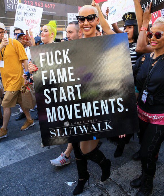 #amberroseslutwalk https://t.co/hlOt8qSiIv