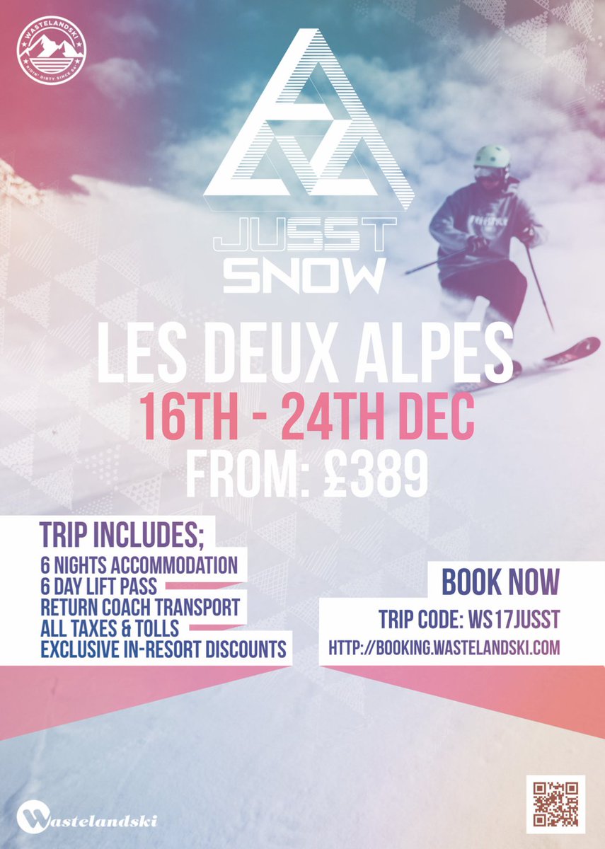 Have you booked onto our amazing trip yet? NO?! booking.wastelandski.com USE BOOKING CODE ws17jusst. Do it now you fools ;) its amazing! xox