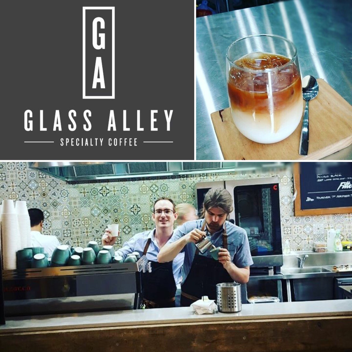 Benchtech_AU's tweet photo. Check out Wollongong's newest cafe, Glass Alley. Fitted out with BenchTech's Quality #StainlessSteel Modular Benches. #Cafe #GlassAlley https://t.co/f4w2w0Sckz