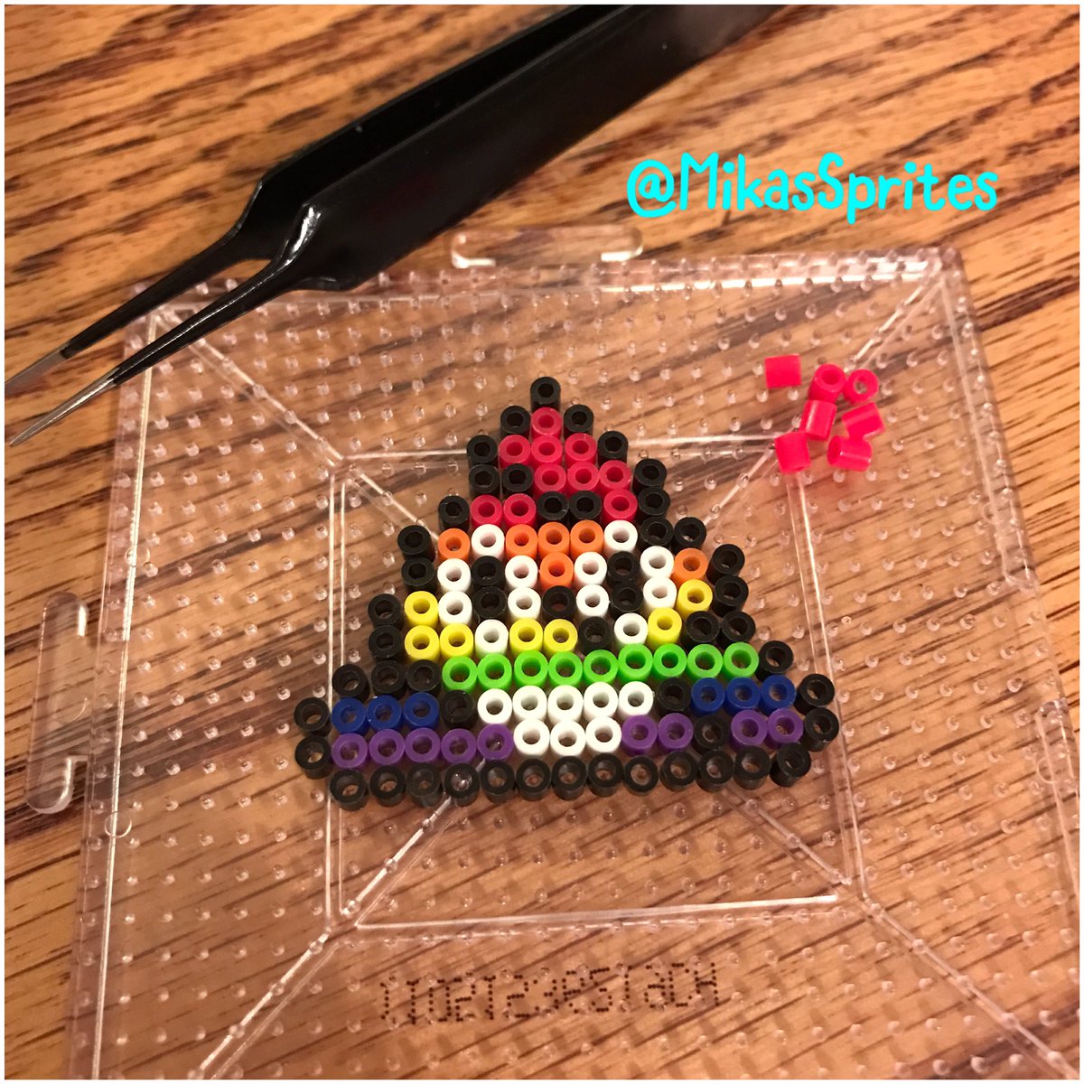 Perler Bead Poop Emoji Pattern 2025