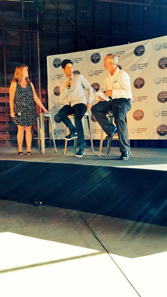 AltaSeaOrg's tweet photo. Thanks @adriangrenier for being part of the cause to #saveouroceans
@CabrilloAqua #friendsofcma at the #sustainableseafoodexpo
@AltaSeaOrg https://t.co/rmXPw2OPmM