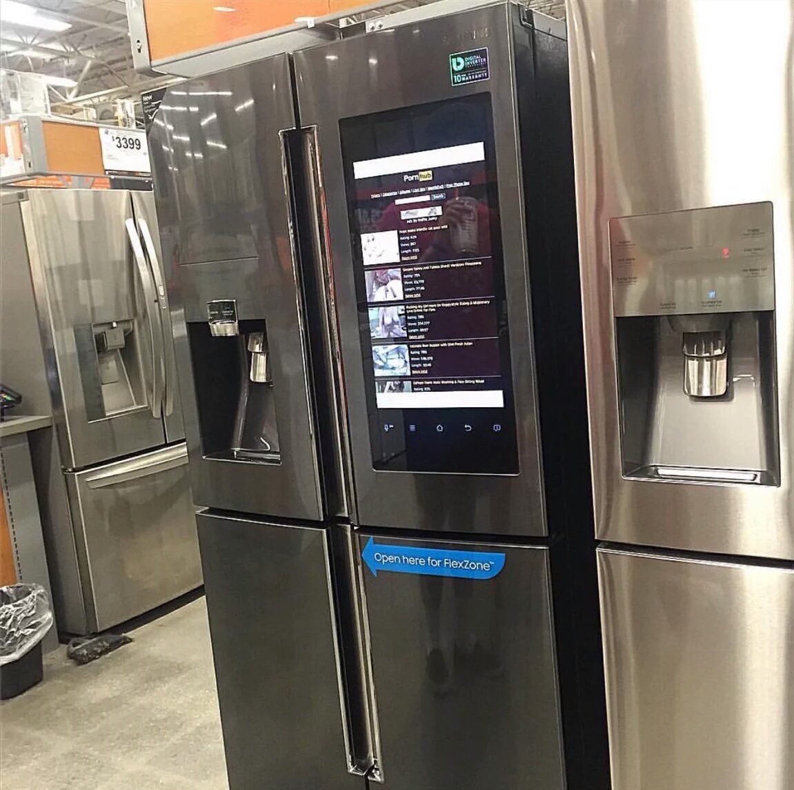 Самостоятельная техника: \"умный\" холодильник в США зашел на порносайт