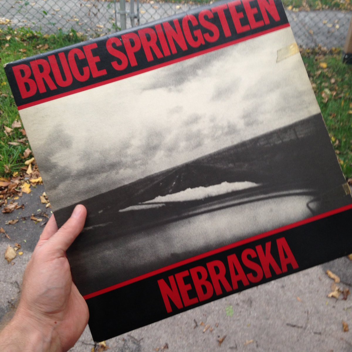 anonymousbart's tweet image. Found this gem at the Record Sundaze sale at The Handsom Daughter. #Winnipegrocks #LP #Nebraska #HD_Winnipeg