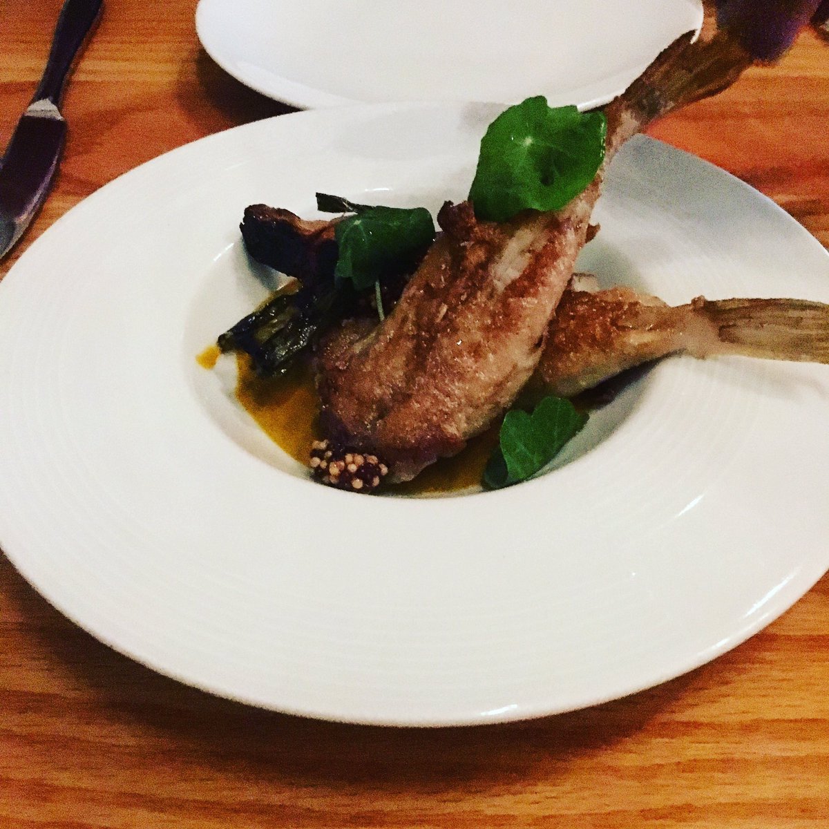 TweetandEatDc's tweet photo. Blowfish tails from @Table_DC were beyond delicious. Thank you for a wonderful evening. https://t.co/53m5g3p5Pj