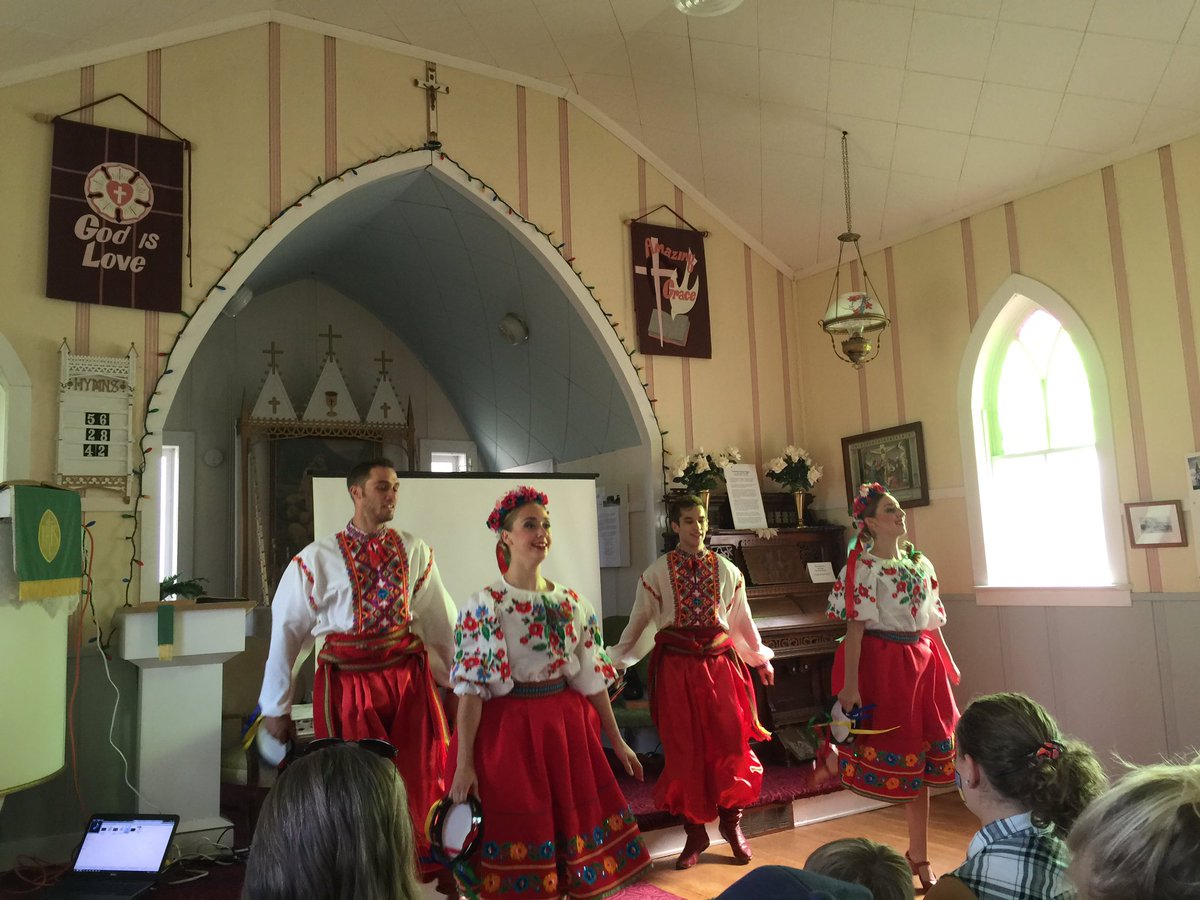 JenResch's tweet photo. Great day at #iheartculture @kronaumuseum. Thank u @PoltavaYQR for joining us! @SaskCulture https://t.co/hxCBSN2fIT