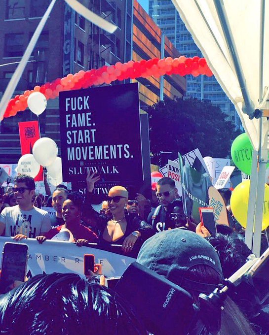 Fuck Fame. Start Movements. #amberroseslutwalk https://t.co/JzKPKLIbnS