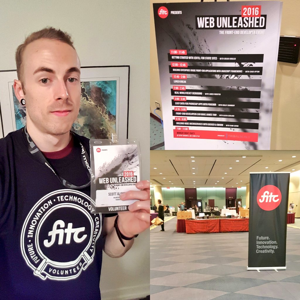 thegreatawake's tweet photo. Can't wait to volunteer at #fitc #webunleashed tomorrow! https://t.co/2zqp9GrlkQ