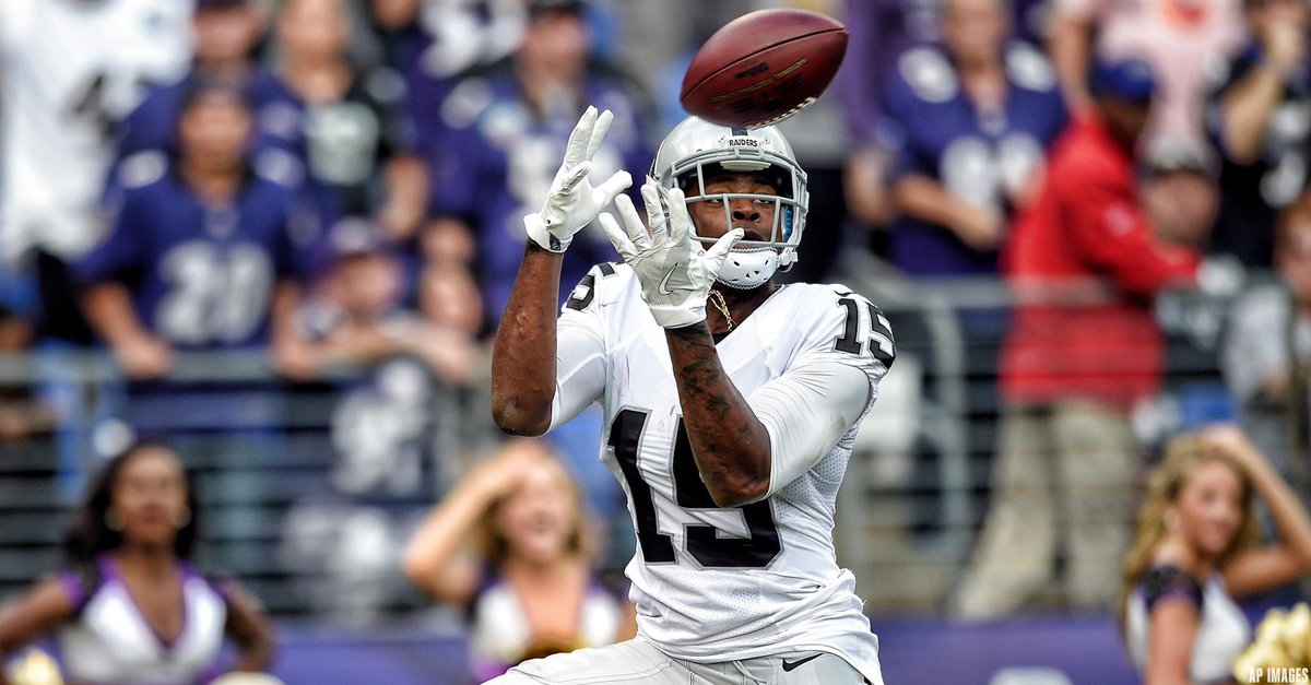 Michael Crabtree's highlights from #OAKvsBAL, all right here: bit.ly/2dCFqlj