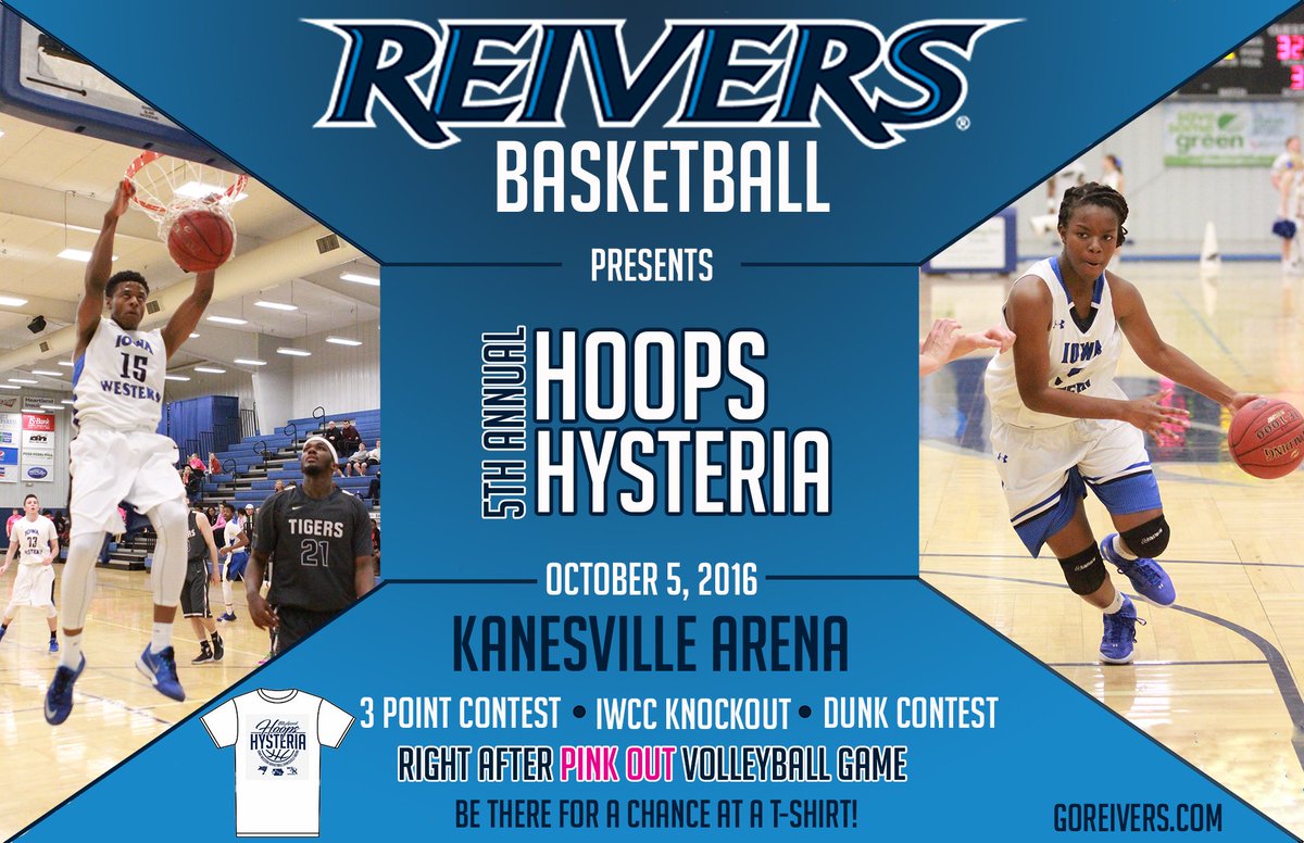 ReiverWBB's tweet photo. HOOPS. IS. HERE! Wednesday night, pack Kanesville for @ReiverVB THEN #HoopsHysteria right after! #EpicKnockout #3fromDeep #DUNKSdunksDUNKS https://t.co/IlYjJRshN9