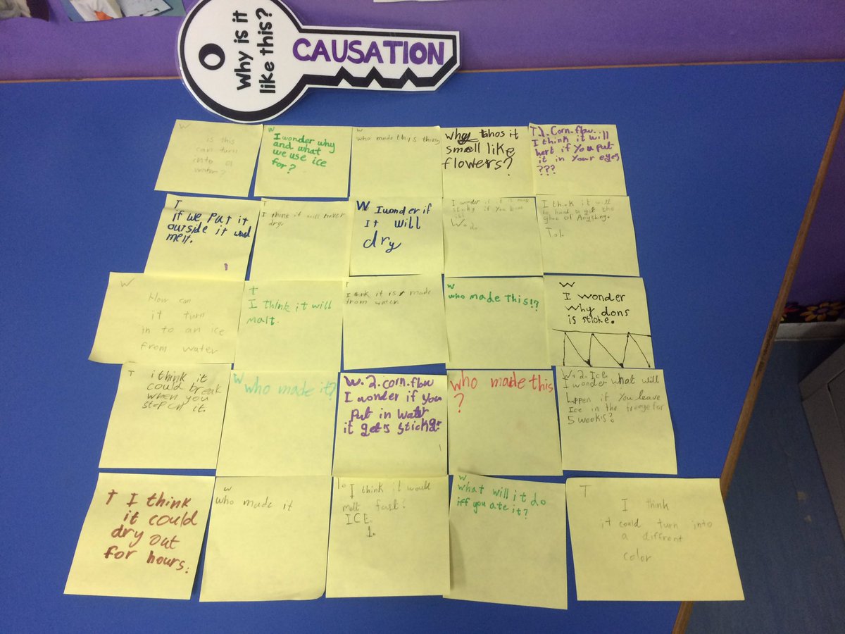ISSG23's tweet photo. Using the key concepts helps us sort thoughts and wonders from our science exploration #thinkers #questioning #isspride https://t.co/3MHtoAgKhL