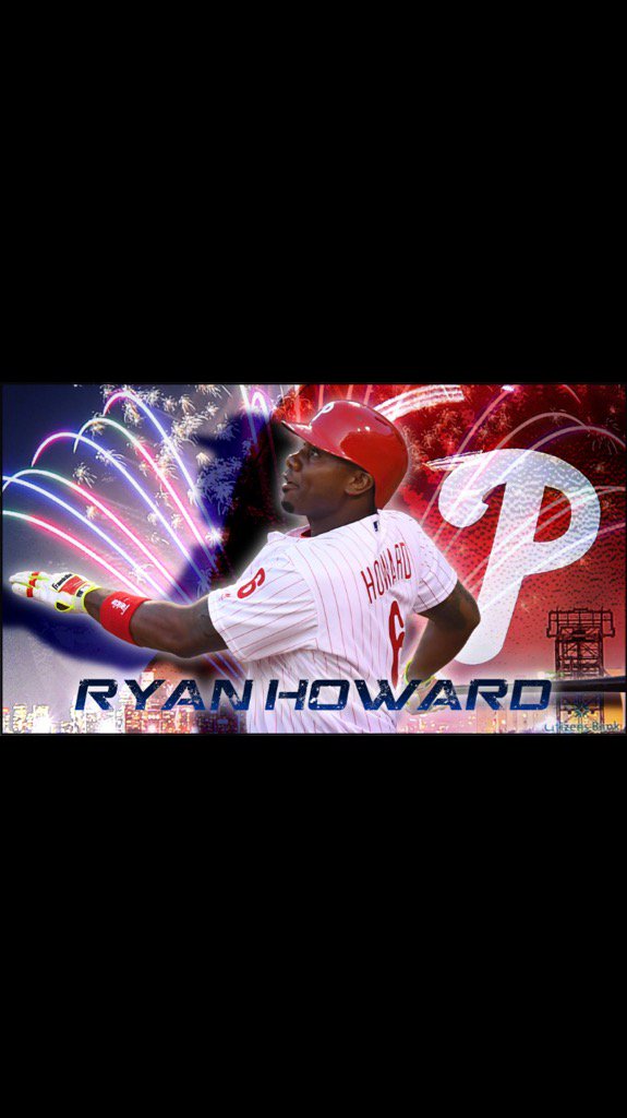 Thank you Ryan Howard for playing with heart and being an outstanding role model to all! You'll be missed@Phillies