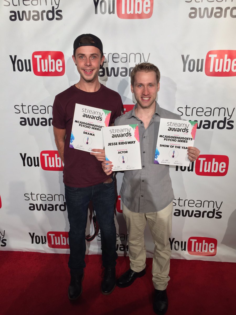 McJuggerNuggets's tweet image. RETWEET for a FOLLOW! Vote for the Psycho Series to win Show of the Year at the #streamys Tuesday is coming fast! streamys.org/vote