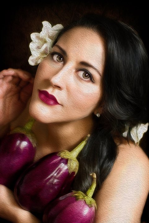 Aubergine. Self portrait. #portrait #photography #fineart #