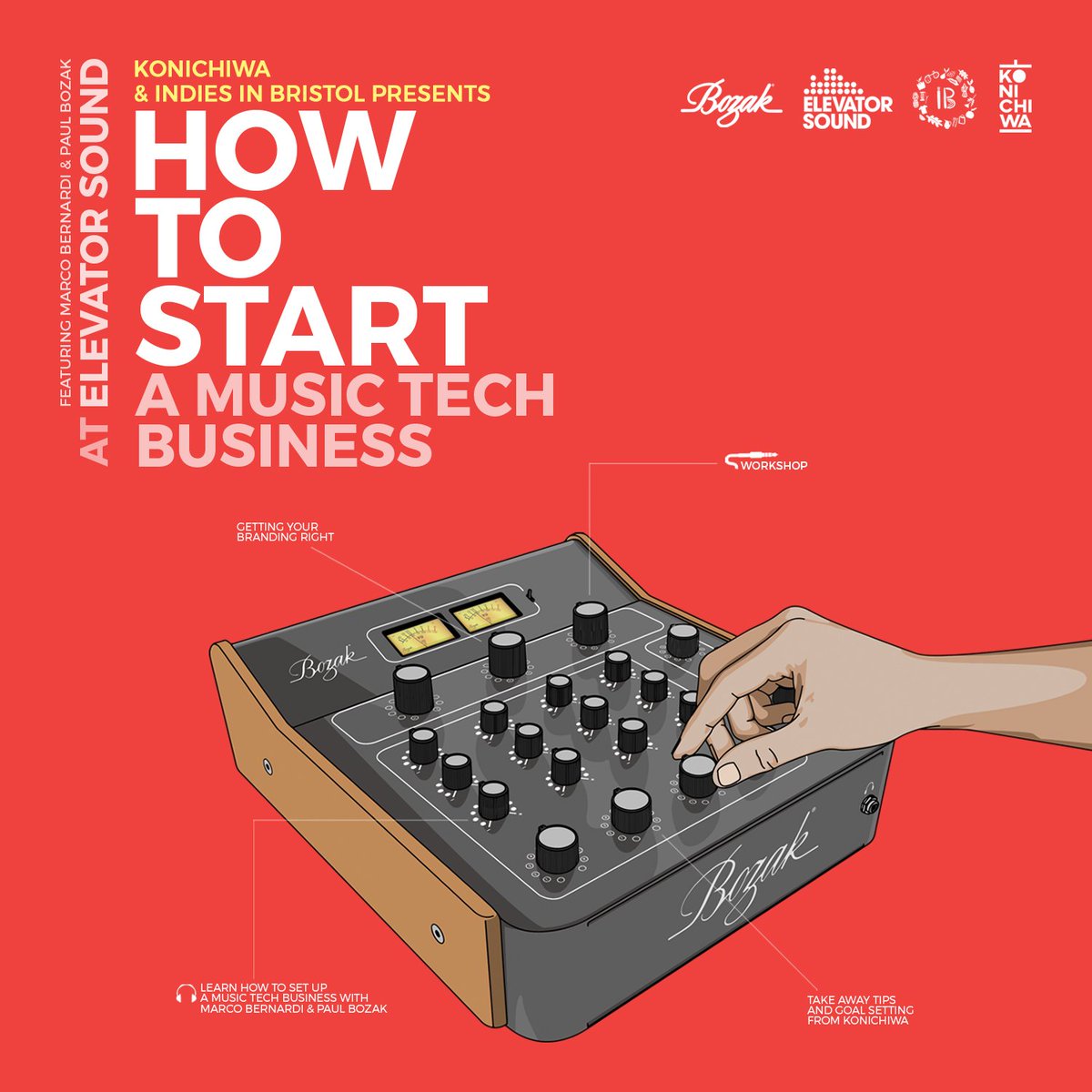 Limited spaces in our behind-the-scenes event 'How To Start...A Music Business' with <a href="/ElevatorSound/">Elevator Sound</a> &amp; Paul #Bozak ! how-to-start.eventbrite.co.uk