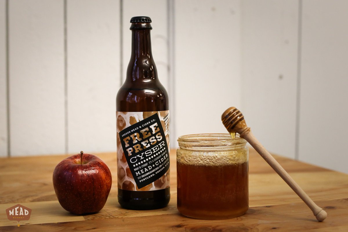 We are so excited to be the first retailer to carry this crisp cyser from <a href="/ORMeadAndCider/">OR Mead & Cider Co.</a>, both on tap and in bottles! #mead #cider #cyser