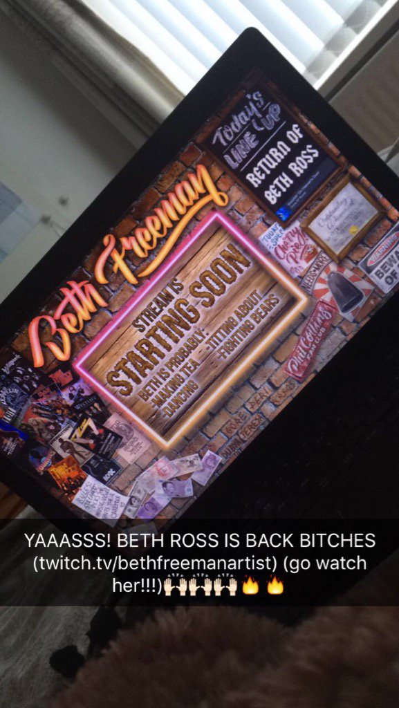 frandicicco783's tweet photo. Promoting @Little_Freeman to my friends because they need educating. Also, Beth is bae #bethross https://t.co/rCyOLXQyvC