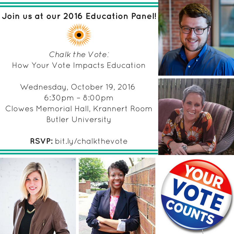 BrightlaneLearn's tweet photo. #ChalktheVote is coming on WEDNESDAY! Come learn about how YOUR vote impacts education @cloweshall! RSVP: https://t.co/iNWOyvlcCI https://t.co/kriU8pqp46