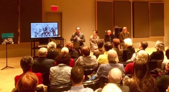 A full house and a great panel discussion at @jazzdotorg, NYC. Talking all things #Jazz, Jim Marshall & the book 'Jazz Festival'.