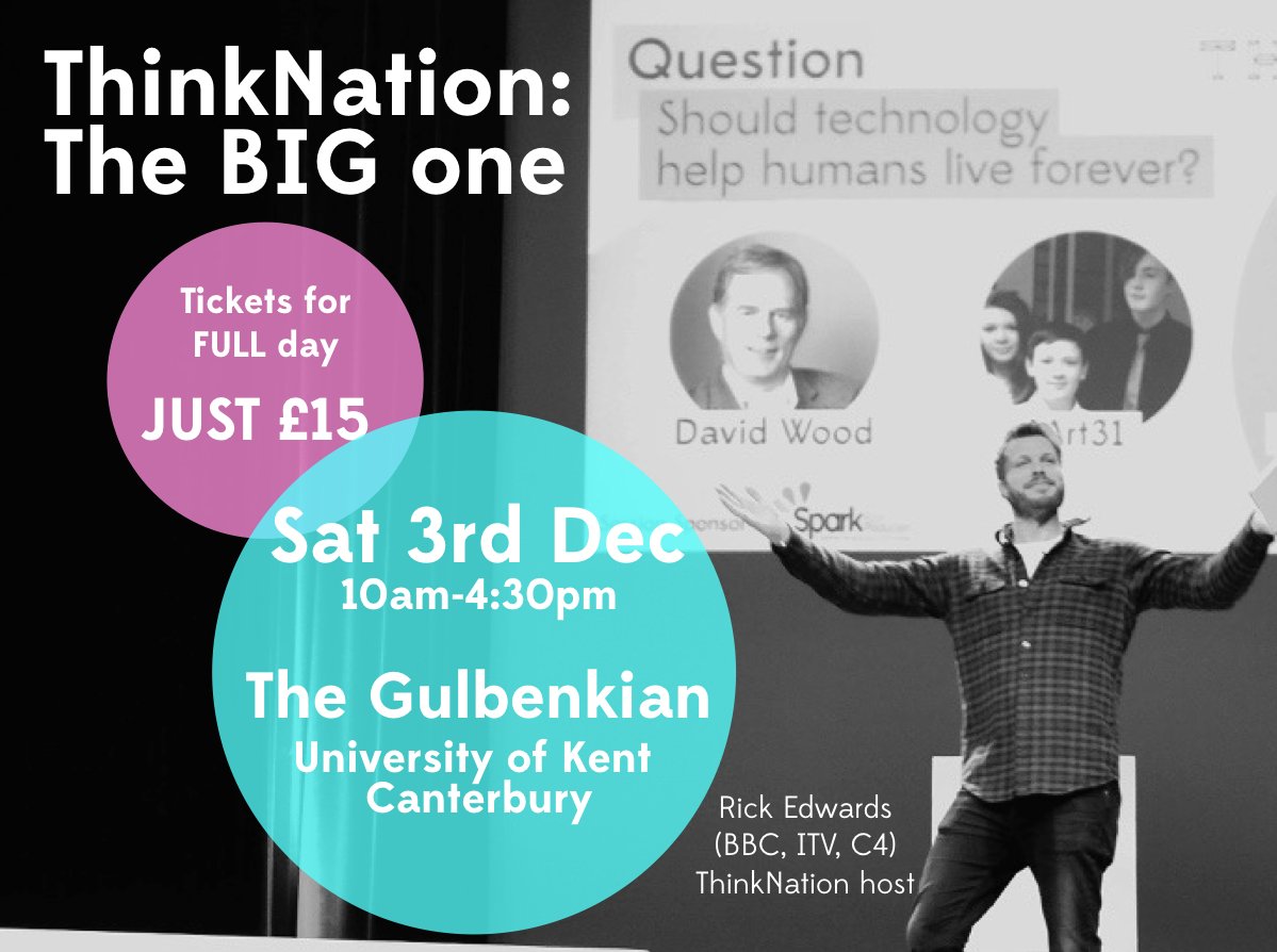 Art31Kent's tweet photo. 20 world class speakers. 5 BIG questions. 1 day. And YOU! Don't miss your chance to get involved with @ThinkNat! https://t.co/Z7V0WSlrRR https://t.co/ZdoWFgAKcP