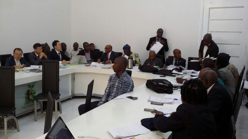 Negotiation meeting btw#IUFMP   &amp; K Waters on d preparation of Ibadan Flood Risk Management &amp; Drainage Masterplan